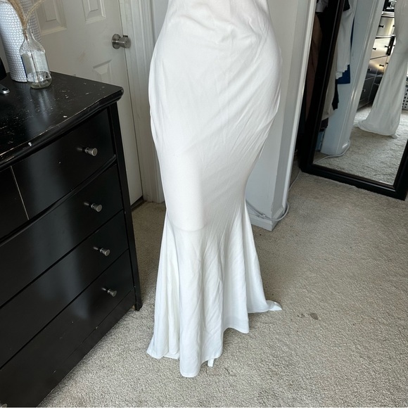 LULU’S VA VA VOOM BACKLESS SLEEVELESS MERMAID MAXI DRESS - Picture 8 of 15
